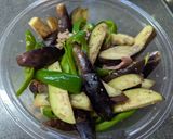レンジで!野菜と豚肉チンジャオロース風作り方6写真