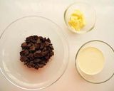 ビターチョコレートのガナッシュクリーム作り方1写真
