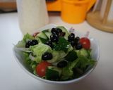 ☆シンプルサラダ☆蒸し豆を添えて…作り方6写真