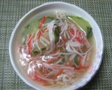 温でも冷でも！大きなきゅうりのカニカマ煮作り方8写真