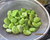 ソラマメと夏野菜の明太子サラダ作り方1写真