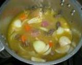 お肉ごろごろ圧力鍋カレー作り方2写真