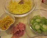 カレー風味のスパイシーポテトサラダ★作り方1写真