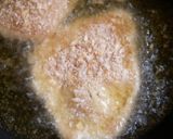 鶏胸の極薄かつ重♪衣は片栗粉＋パン粉使用作り方9写真