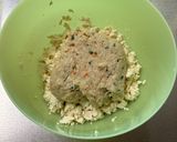 すり身と豆腐の油揚げ詰め焼き！作り方2写真