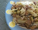ｷｬﾍﾞﾂと笹身胡麻昆布佃煮のマヨあえ作り方3写真