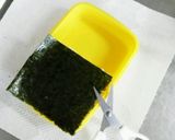 超簡単ｷｬﾗ弁☆ﾉﾘ弁てるてる坊主♪作り方1写真