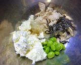 カッテージチーズと塩昆布の梅風味サラダ作り方4写真