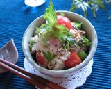 カッテージチーズと塩昆布の梅風味サラダ作り方9写真
