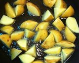 ホクホク新じゃがいもの素揚げ☆のり塩味作り方2写真