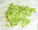 白菜とチーズの白ゴマ入りクッキー☆作り方1写真