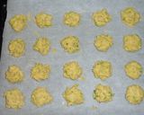 白菜とチーズの白ゴマ入りクッキー☆作り方4写真