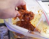 韓国風★ピリ辛手羽先オーブン焼き作り方9写真