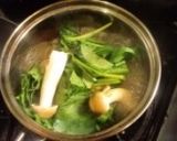 簡単★ほうれん草とあさりの和風酒蒸し作り方3写真