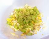 セロリと卵のマヨネーズサラダ作り方4写真