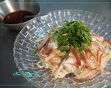 ささみと山芋アボガドのネバネバうどん作り方4写真