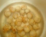 ベビー帆立のレモン醤油味・青ねぎ大葉のせ作り方4写真