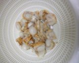 ベビー帆立のレモン醤油味・青ねぎ大葉のせ作り方5写真