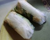 サラダ？おつまみ？鶏ささみの生春巻き作り方8写真