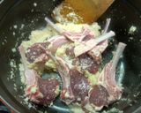 本格派ラムチョップとほうれん草のカレー作り方3写真