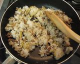 納豆炒飯*食感楽し♡たくあん入り作り方3写真