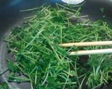 １分で豆苗塩炒め☆栄養士ママ作り方3写真