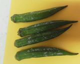 ねばねば好き☆納豆＆おくらの梅肉添え作り方1写真