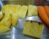 キャロットパインジュース　京都カフェ作り方1写真