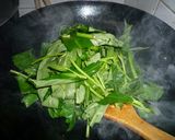 空芯菜炒め　ヴィーガン　京都カフェ作り方3写真