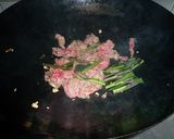 水前寺菜と牛肉の焼いたん　京都カフェ作り方4写真