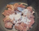 *鶏もも肉となすのごま照り焼き*作り方4写真