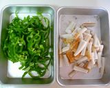 ちくわとピーマンのきんぴら作り方1写真
