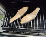 焼き鮭と大根の葉の付け合せ作り方2写真