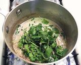 香草（パクチー）のクリームソース作り方5写真