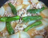 豚バラと大根の味噌煮作り方5写真