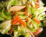 簡単♪野菜炒め作り方4写真