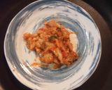 蒸し豆腐のキムチあんかけ　作り方3写真