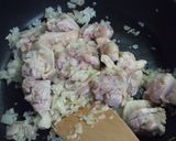 かぶと鶏のトマト煮。作り方3写真