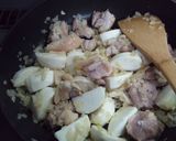 かぶと鶏のトマト煮。作り方4写真