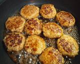 我が家の肉団子。つくね風。作り方6写真