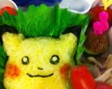 キャラ弁 型で簡単にピカチュウ作り方3写真
