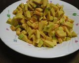 台湾家庭料理★南瓜鹹蛋★作り方1写真