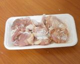 ルクエde鶏もも肉のケチャップ炒め作り方1写真
