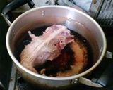 捨てる材料を再利用、鶏骨ラーメン作り方3写真