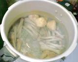 捨てる材料を再利用、鶏骨ラーメン作り方5写真