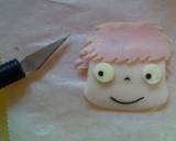 キャラ弁 ポニョ☆作り方4写真