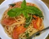 トマトとバジルのパスタ作り方9写真