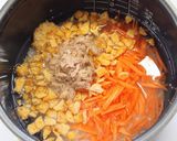 おもしろ簡単炊き込みご飯♡煎餅＆ツナ缶作り方4写真
