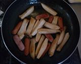 エリンギとウインナー炒め 簡単ﾚｼﾋﾟ作り方3写真