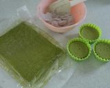 ミニ抹茶ロールケーキ作り方7写真